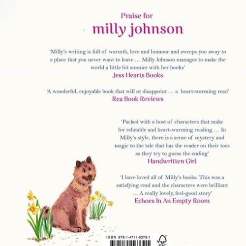 my review on the back of a book